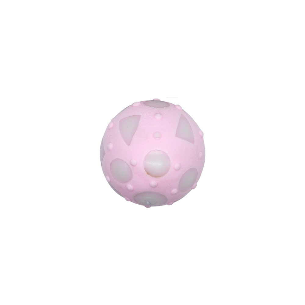 BüD'z - Dog - Rubber Toy Full Ball Pink