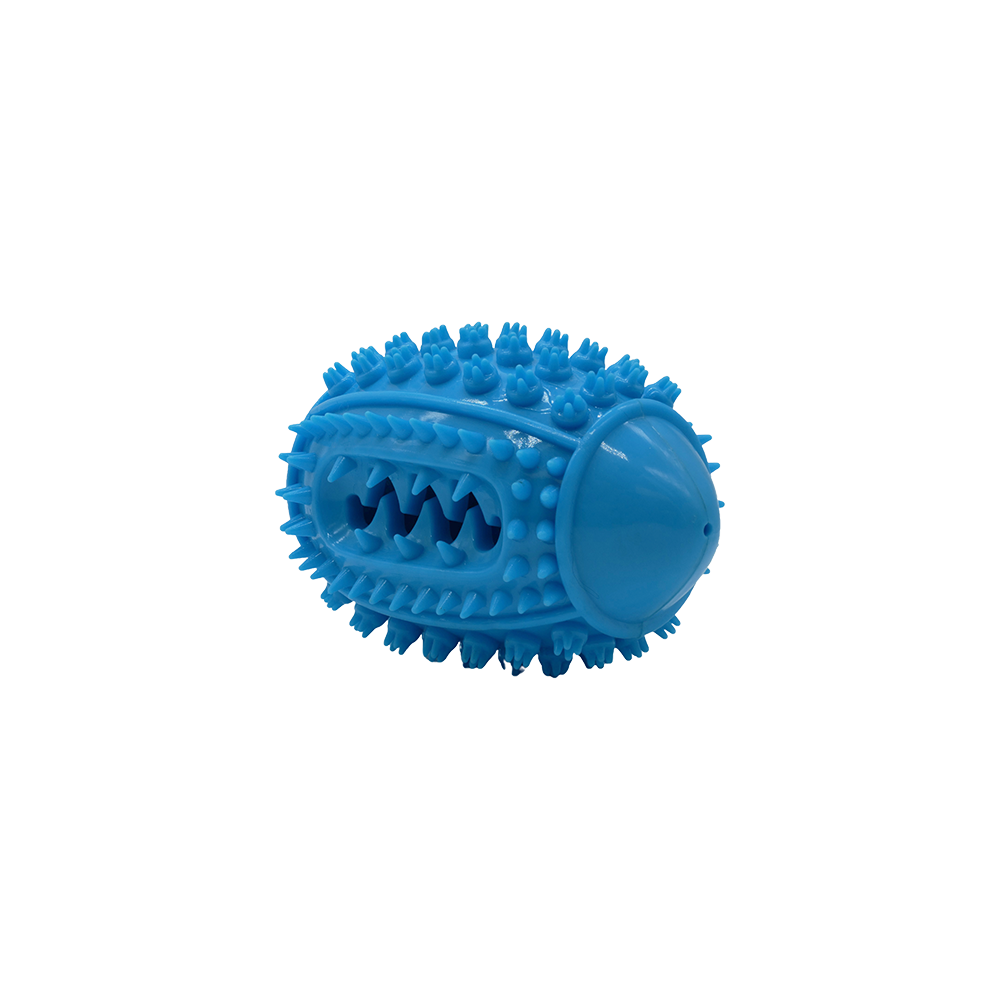 BüD'z - Dog - Rubber Toy Football Blue