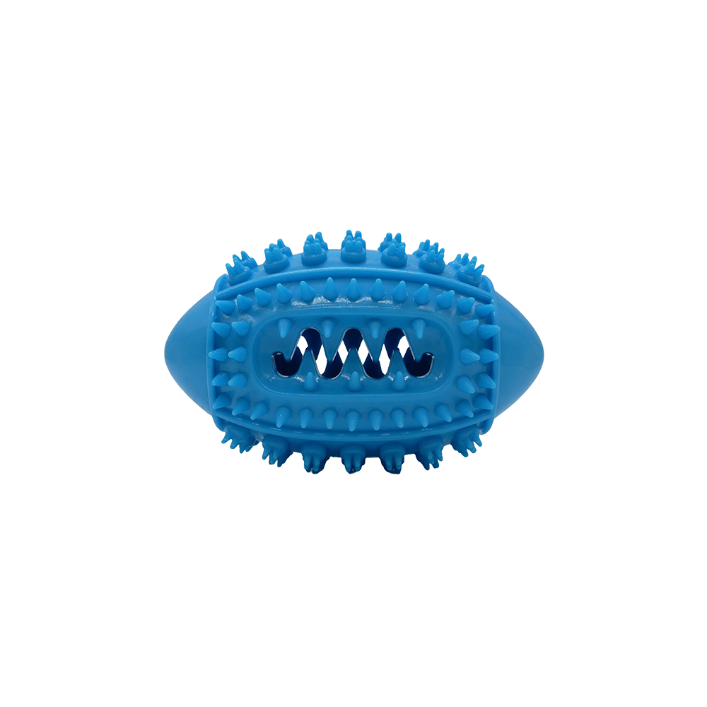 BüD'z - Dog - Rubber Toy Football Blue