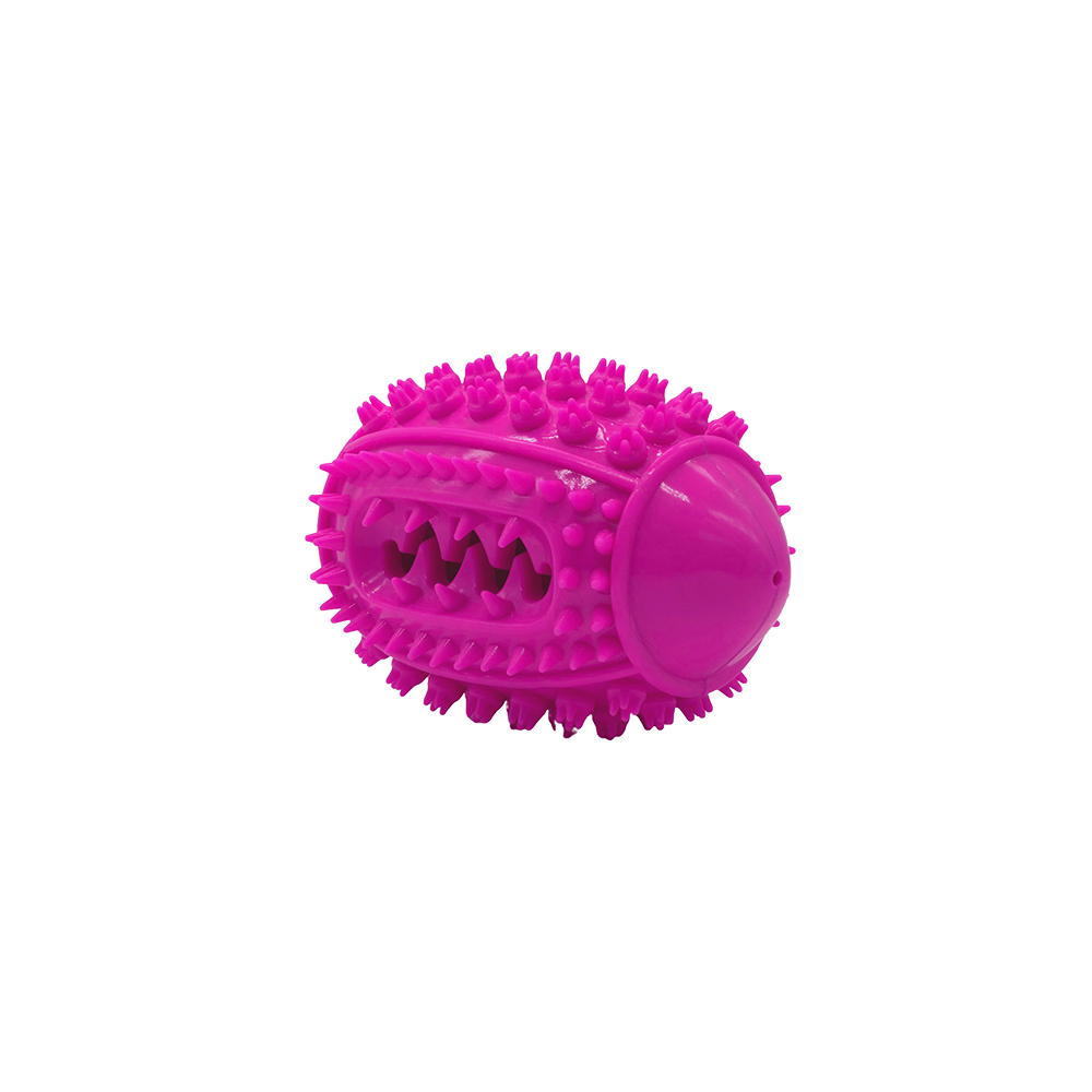 BüD'z - Dog - Rubber Toy Football Pink