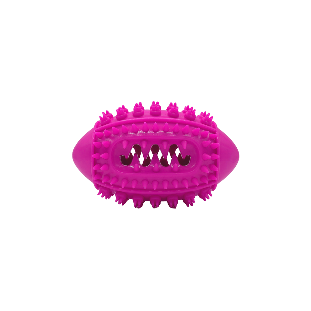BüD'z - Dog - Rubber Toy Football Pink