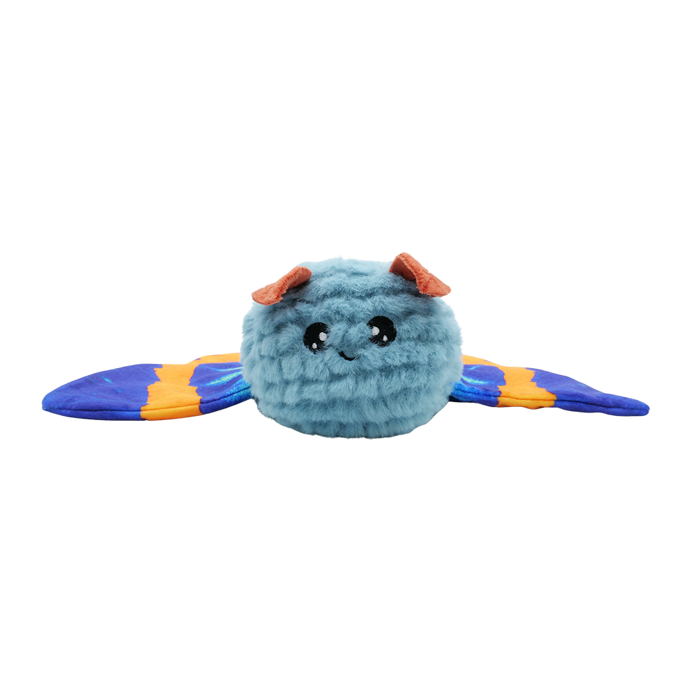 BüD'z - Dog - Plush Toy Moth Blue