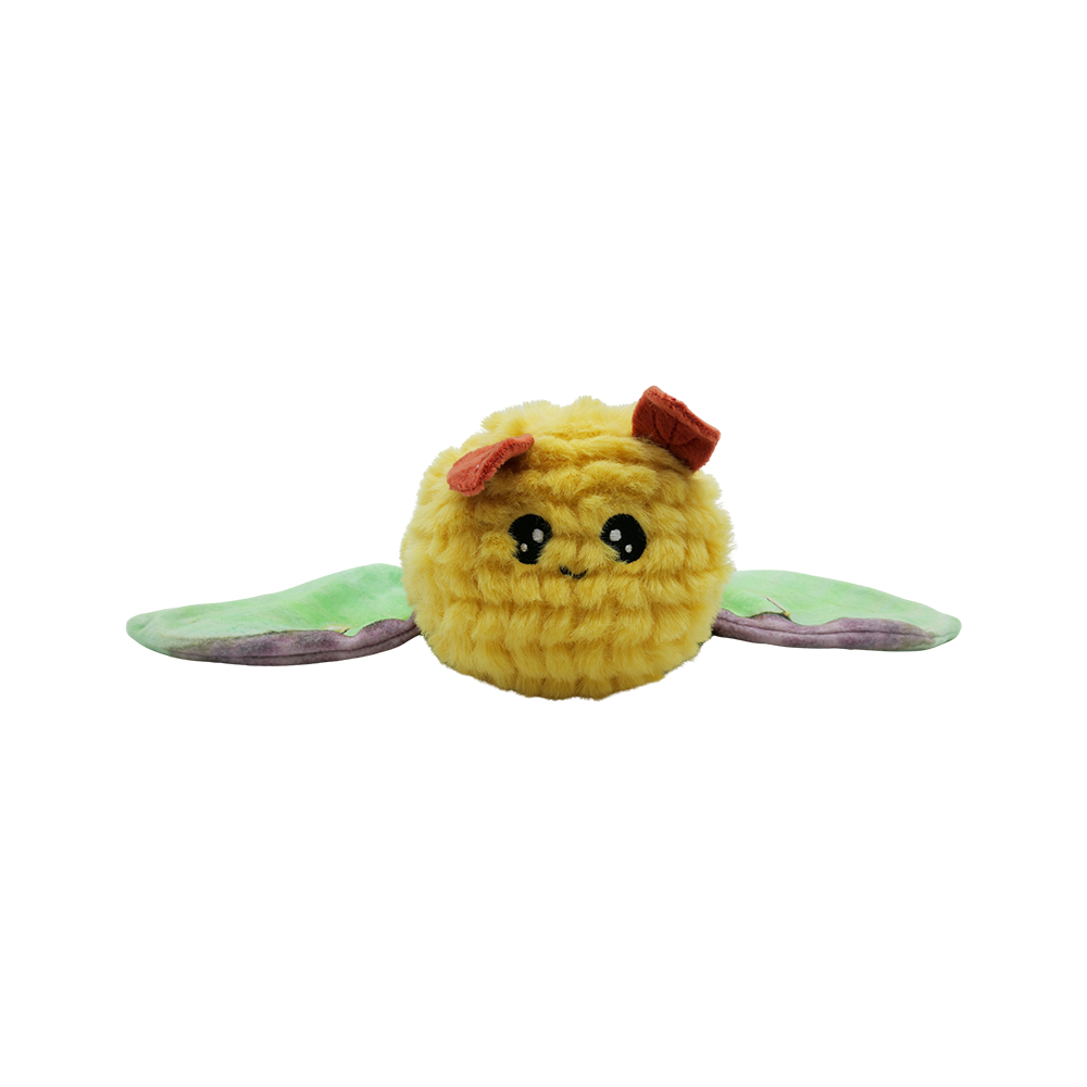 BüD'z - Dog - Plush Toy Moth Yellow