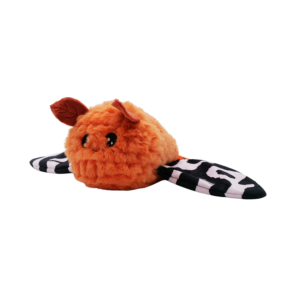 BüD'z - Dog - Plush Toy Moth Orange