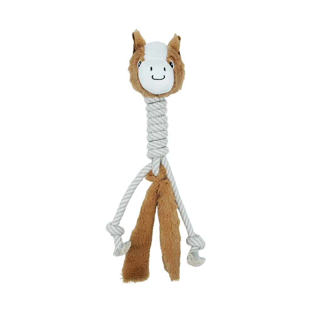 BüD'z - Dog - Plush Toy Horse with Cotton Long Neck