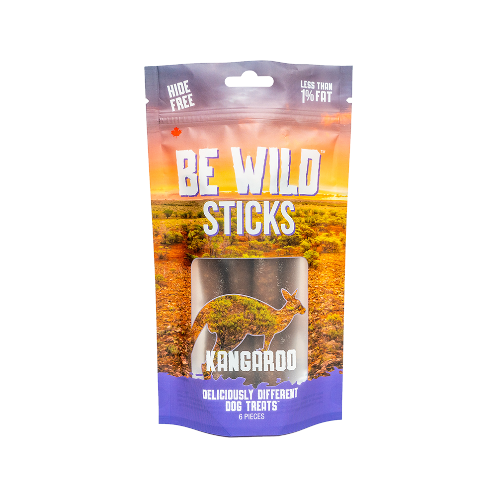 This & That Canine Co. - Dog - Be Wild Sticks Kangaroo 6pk