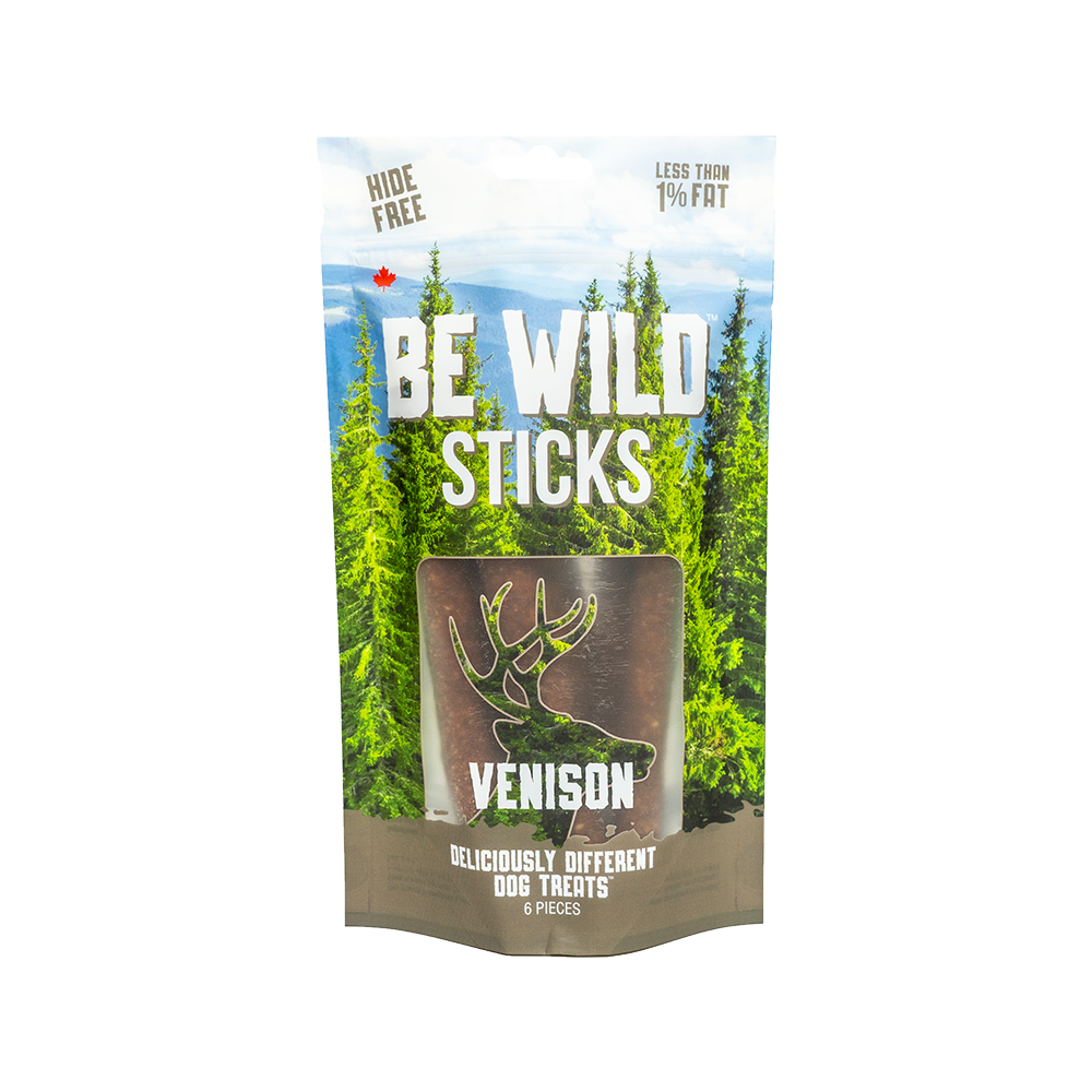 This & That Canine Co. - Dog - Be Wild Sticks Venison 6pk