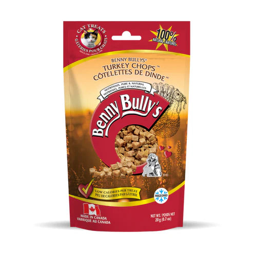 Benny Bully's - Cat - Freeze Dried Treats Turkey Chops