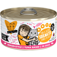 Best Feline Friend - Cat - Originals Minced Tuna & Salmon Soulmates Dubber in Gelee