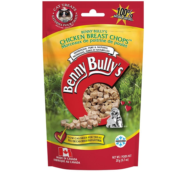 Benny Bully's - Cat - Freeze Dried Treats Chicken Breast Chops