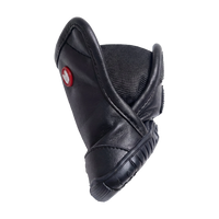 Silver Paw - Dog - Cedar Faux Leather Boots Black