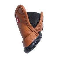 Silver Paw - Dog - Cedar Faux Leather Boots Tan