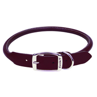 Circle T - Dog - Leather Round Collar Latigo