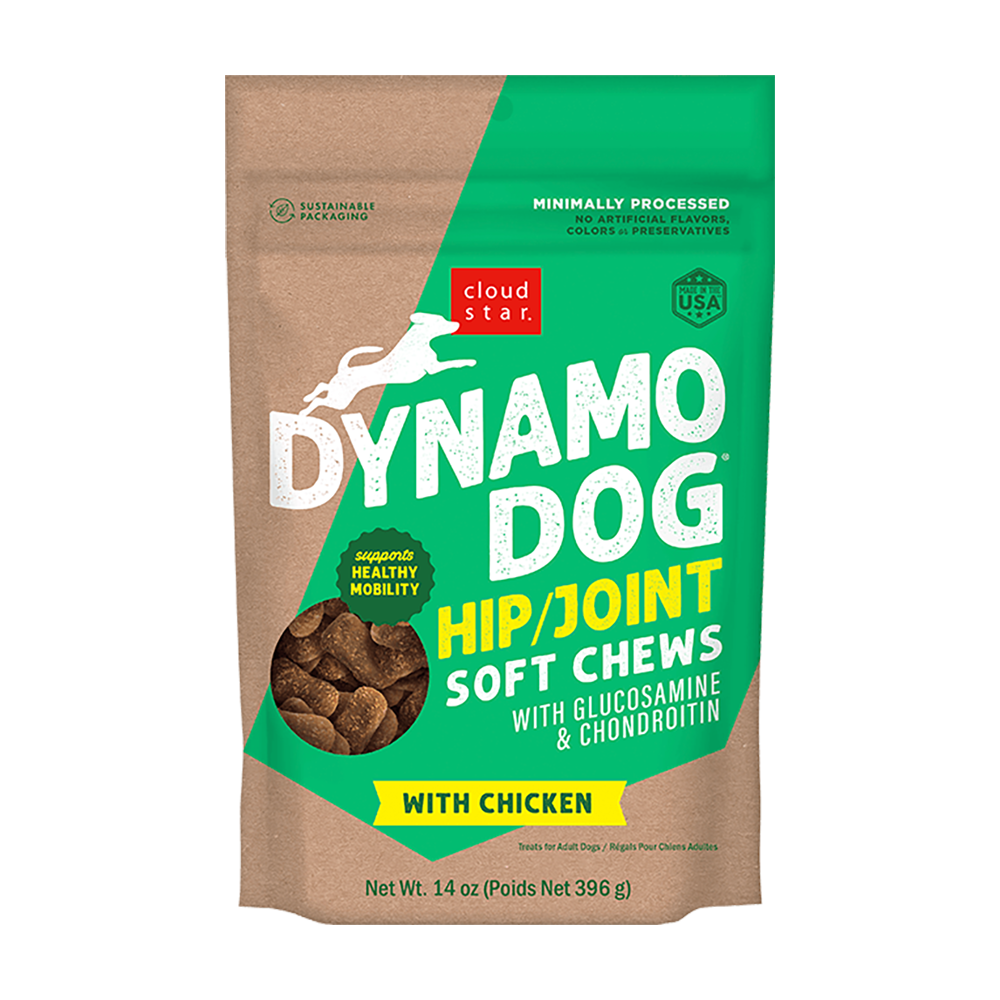 Dynamo Dog - Dog - Functional Soft Chews Hip & Joint Chicken Formula