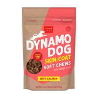 Dynamo Dog - Dog - Functional Soft Chews Skin & Coat Salmon Formula