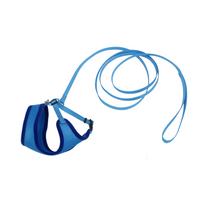 ComfortWrap - Cat - Cat Harness w/6' Leash Blue Lagoon
