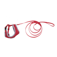 ComfortWrap - Cat - Cat Harness w/6' Leash Red