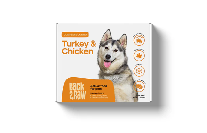 Back2Raw - Dog - Complete Combo Turkey Blend & Chicken Blend