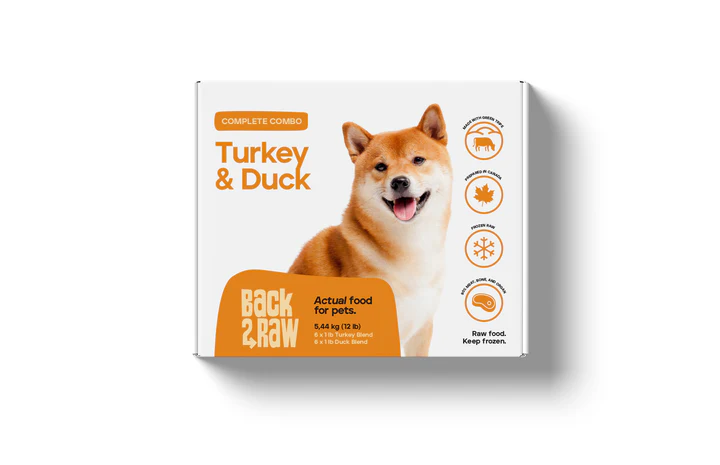 Back2Raw - Dog - Complete Combo Duck Blend & Turkey Blend