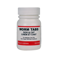 DVL - Cat & Dog - Worm Tabs