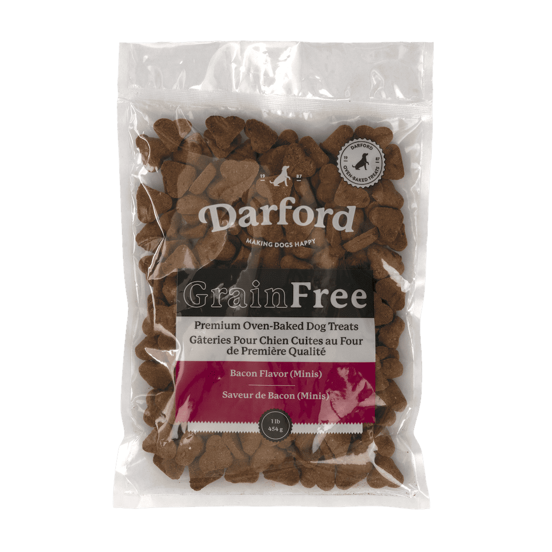 Darford - Dog - Grain Free Treats - Bacon Mini