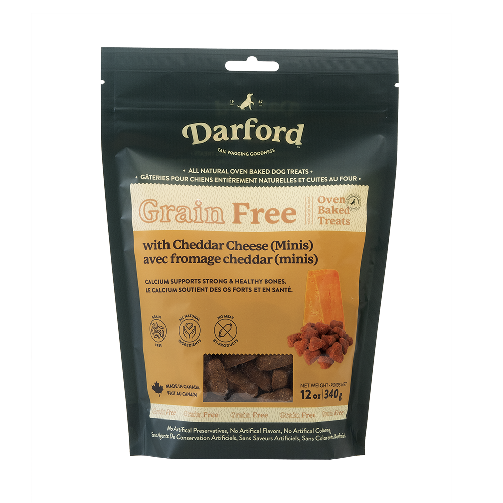 Darford - Dog - Grain Free Treats - Cheddar Cheese Mini