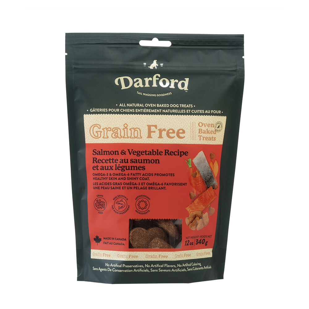 Darford - Dog - Grain Free Treats - Salmon w/Mixed Vegetables