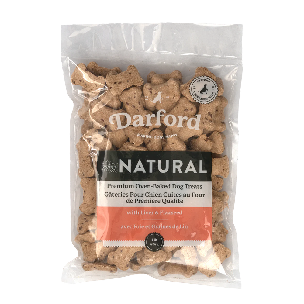 Darford - Dog - Natural Treats Liver & Flaxseed