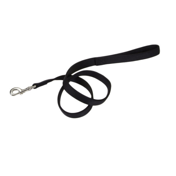Coastal - Dog - DoublePly Nylon Leash Black