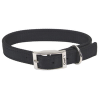 Coastal - Dog - DoublePly Standard Nylon Collar Black