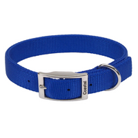 Coastal - Dog - DoublePly Standard Nylon Collar Blue