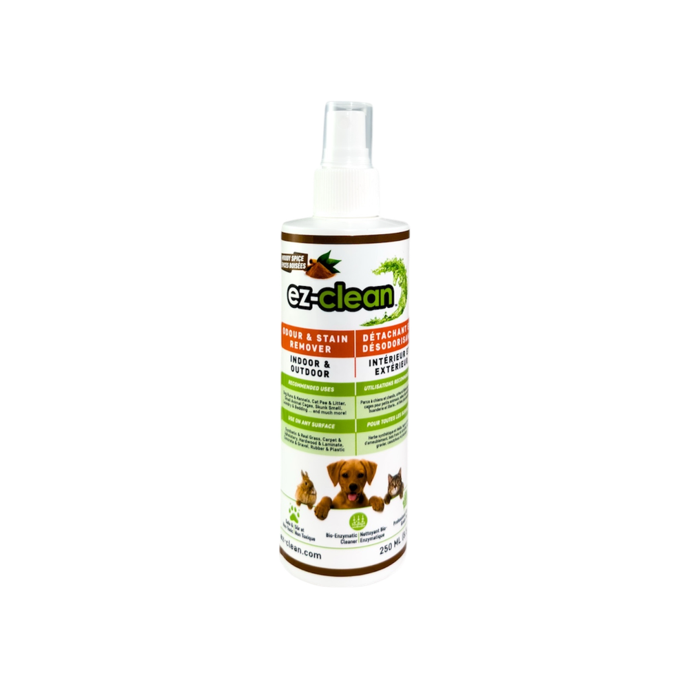 Ez-Clean - Dog - Woody Spice Spray Bottle