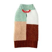 Silver Paw - Dog - Ellis Colour Block Sweater Mint
