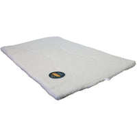 Unleashed - Dog - Flop Sherpa Flat Mat Natural