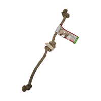 Fun Solutions - Dog - Antler & Hemp Tug - Elk