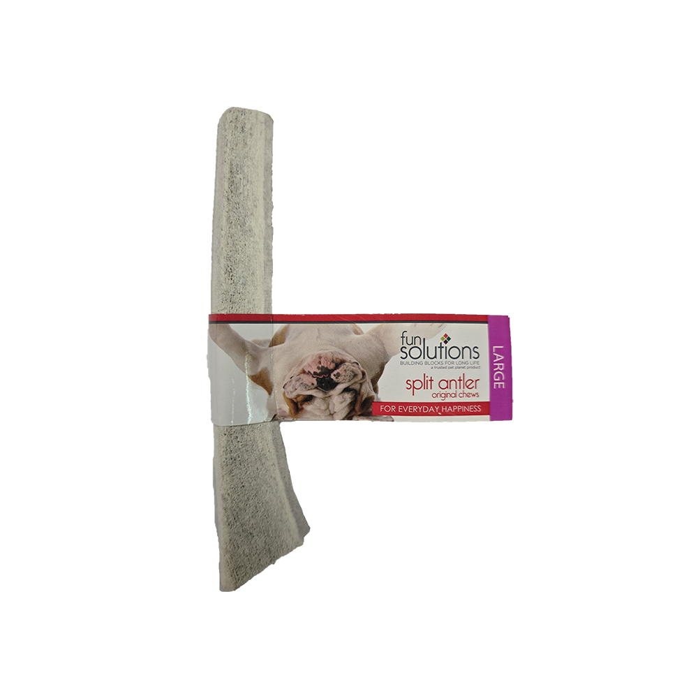 Fun Solutions - Dog - Split Antler - Elk