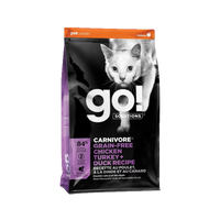 Go! Solutions - Cat - Carnivore Grain Free Chicken, Turkey & Duck Recipe