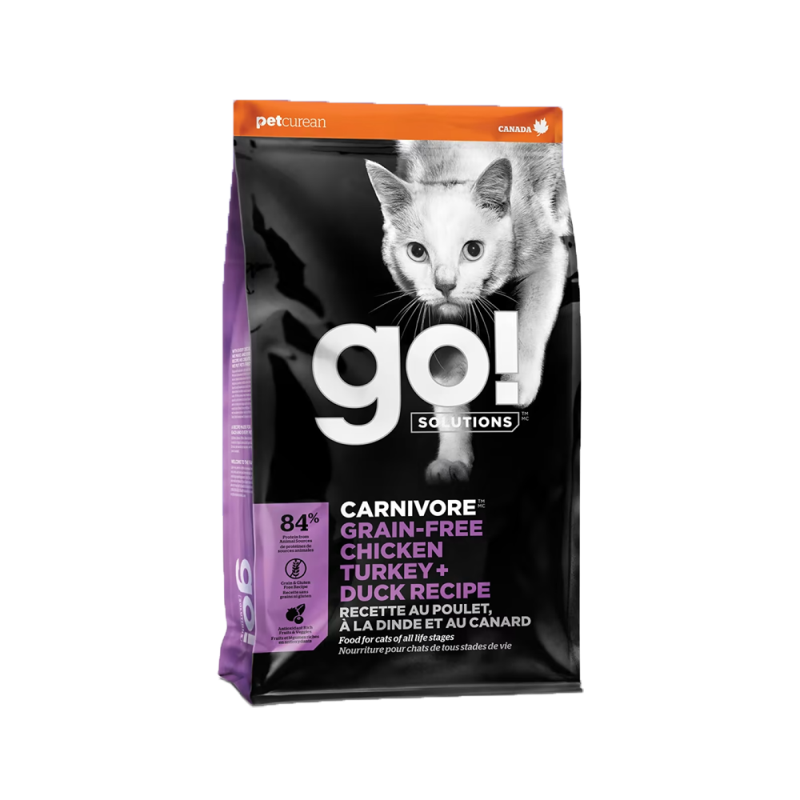 Go! Solutions - Cat - Carnivore Grain Free Chicken, Turkey & Duck Recipe