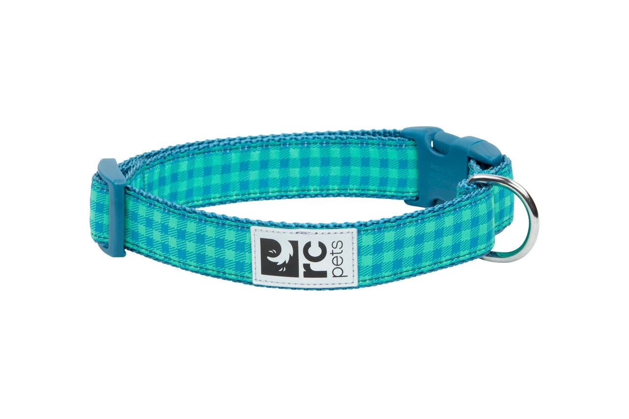 RC Pets - Dog - Clip Collar Green Gingham