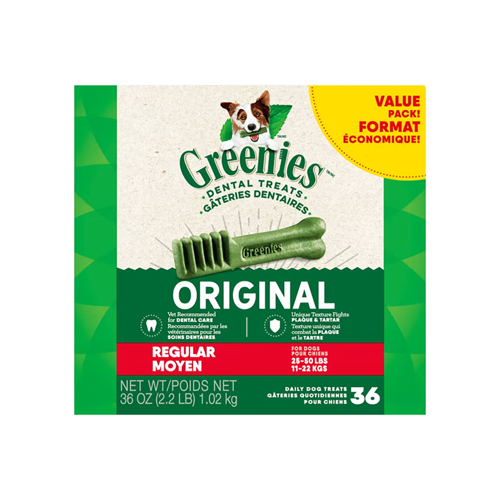 Greenies - Dog - Dental Care Treats Original Regular