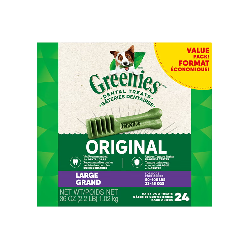 Greenies - Dog - Dental Care Treats Original Large