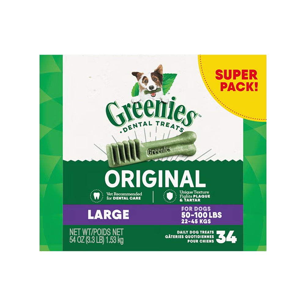 Greenies - Dog - Dental Care Treats Original Large