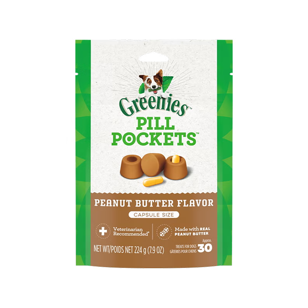 Greenies - Dog - Pill Pockets Capsule Peanut Butter