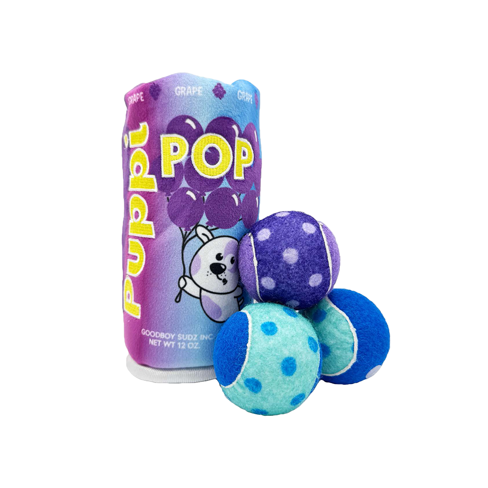 Huxley & Kent - Dog - Squeak Peek Puppi Pop Grape