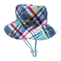 Huxley & Kent - Dog - Bucket Hat Blue Madras