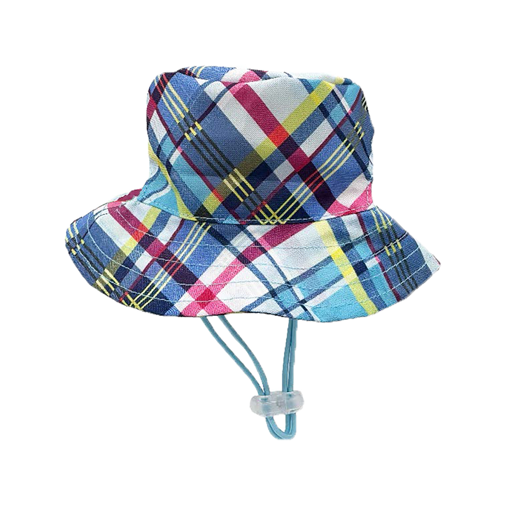 Huxley & Kent - Dog - Bucket Hat Blue Madras