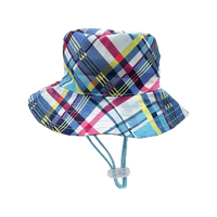 Huxley & Kent - Dog - Bucket Hat Blue Madras