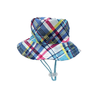 Huxley & Kent - Dog - Bucket Hat Blue Madras