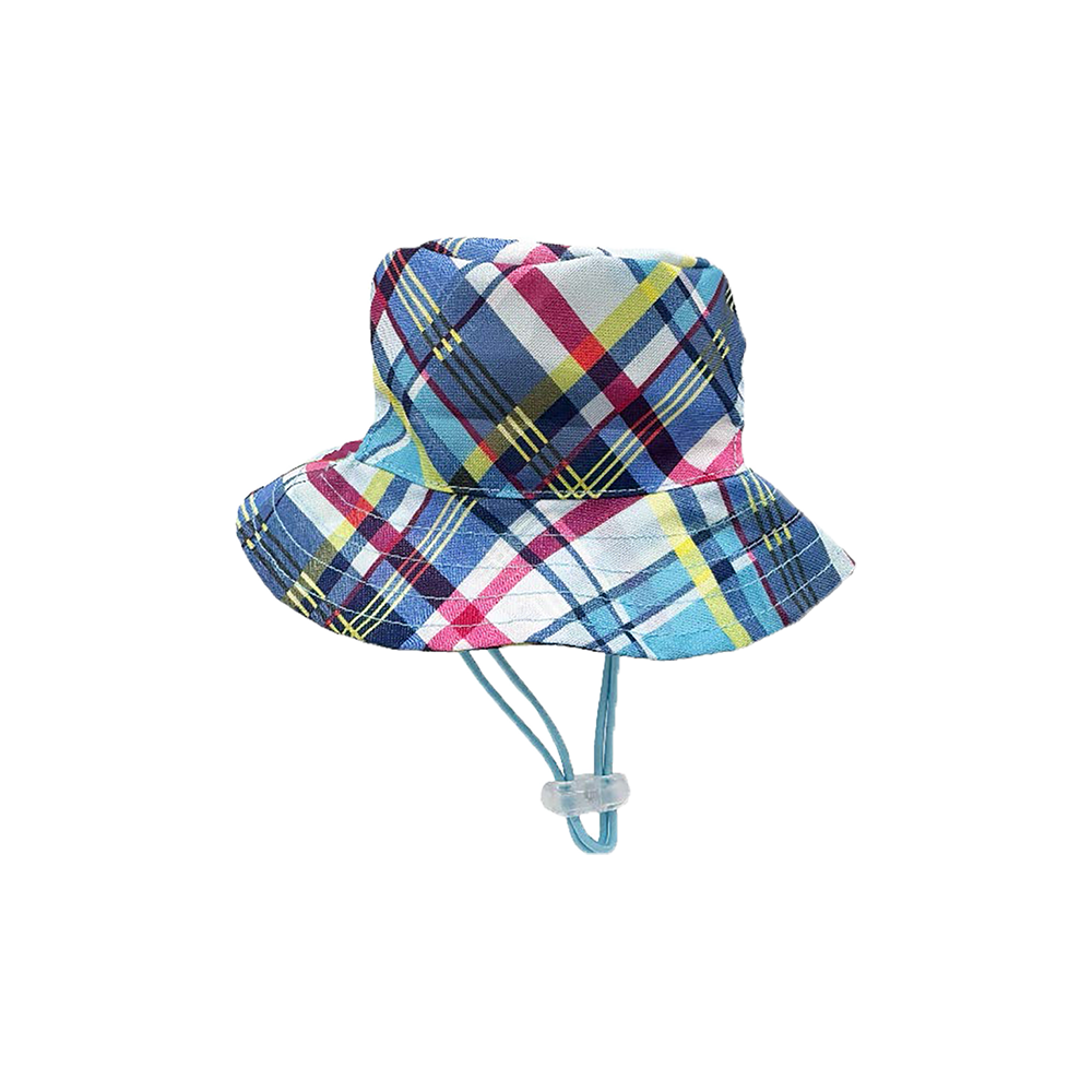 Huxley & Kent - Dog - Bucket Hat Blue Madras