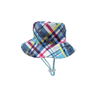 Huxley & Kent - Dog - Bucket Hat Blue Madras